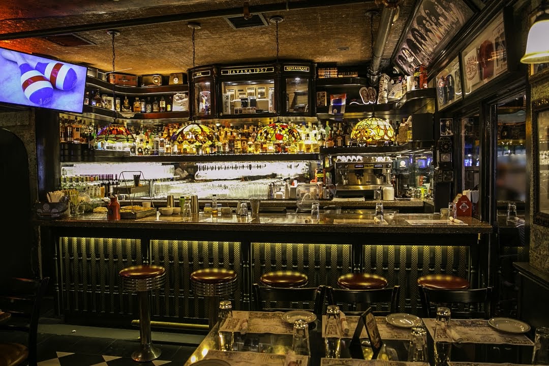 Restaurant audio and audiovisual installation at Havana 1957 on Española Way in Miami Beach